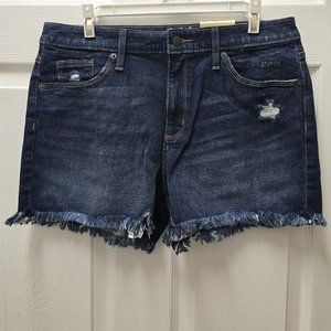 Universal Thread Stretch High Rise Shortie Jean Short 10/30R